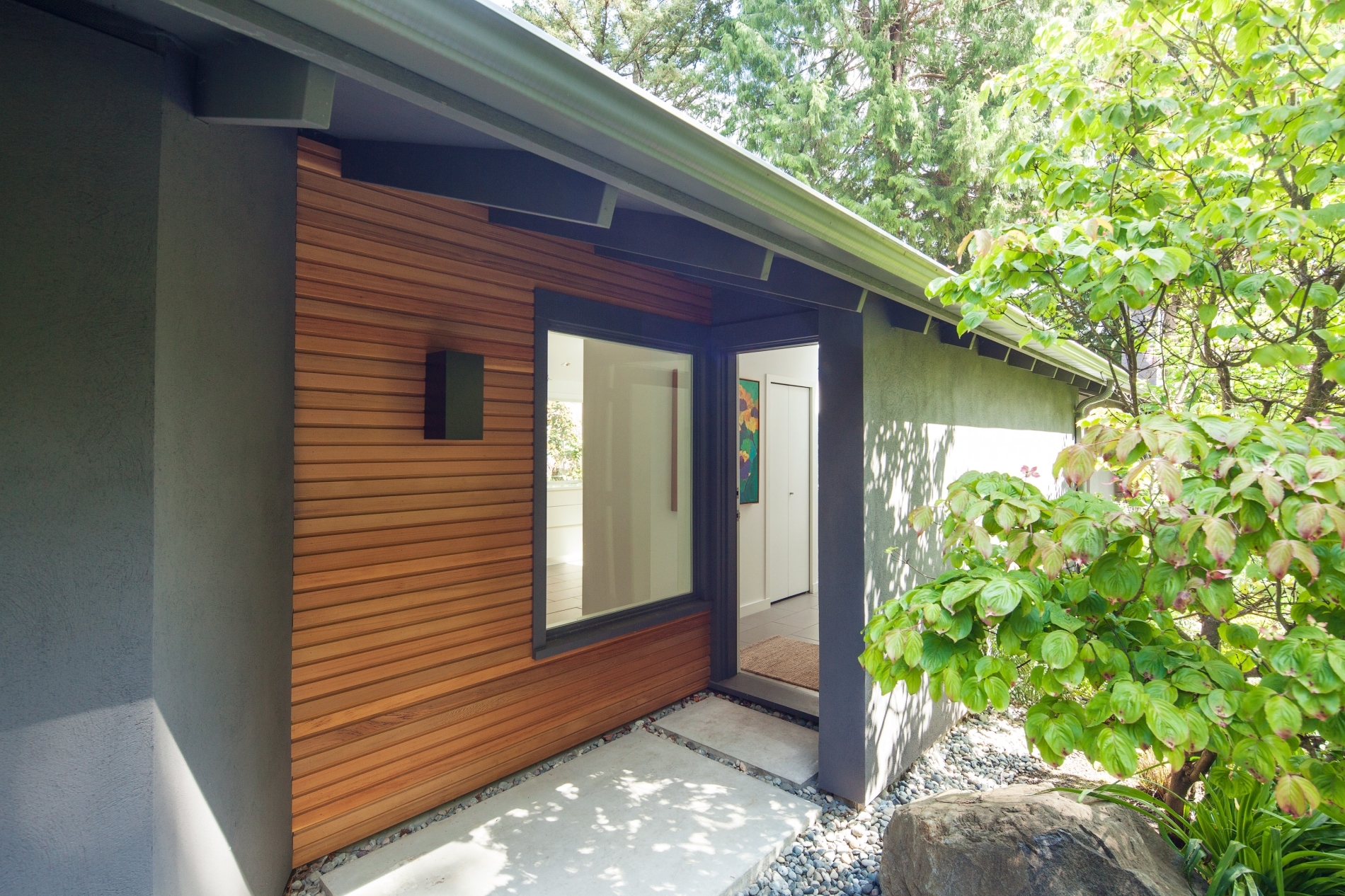 exterior of front entrance